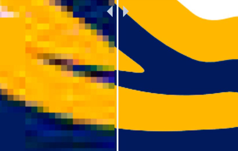 vectorizer.ai轉化圖檔為向量檔